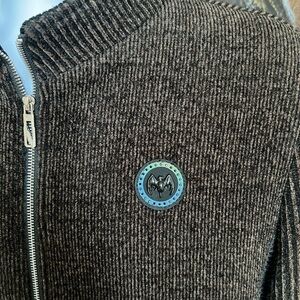 New De- Niko Milano Brown Jacket Sz 2XL Wool Blend